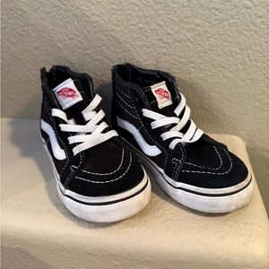 High Top Vans Toddler size 9